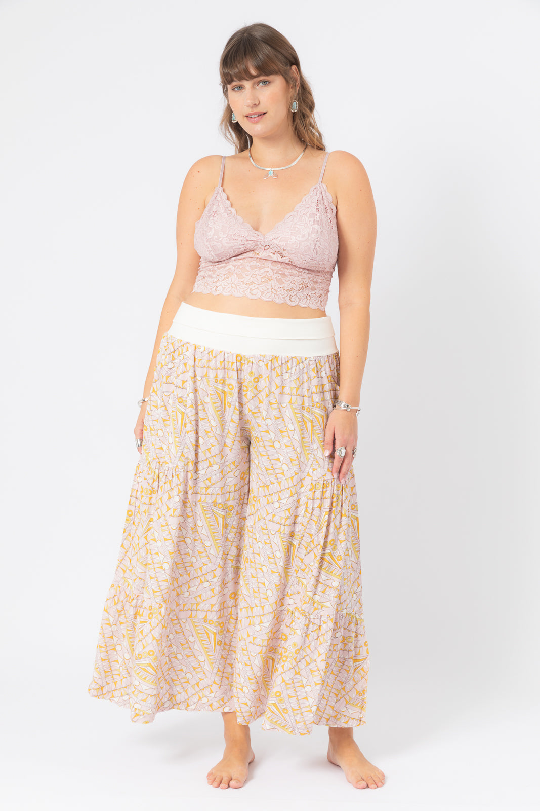 Plus size 2024 sharara pants