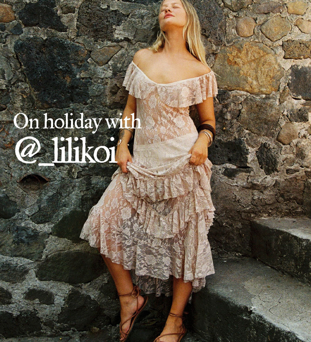 On holiday with @_lilikoi