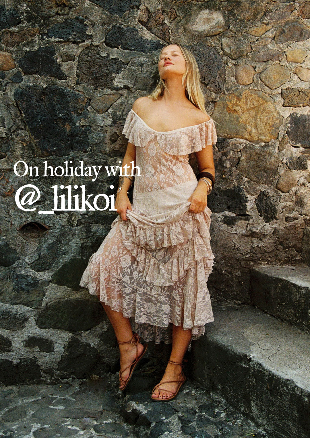 On holiday with @_lilikoi