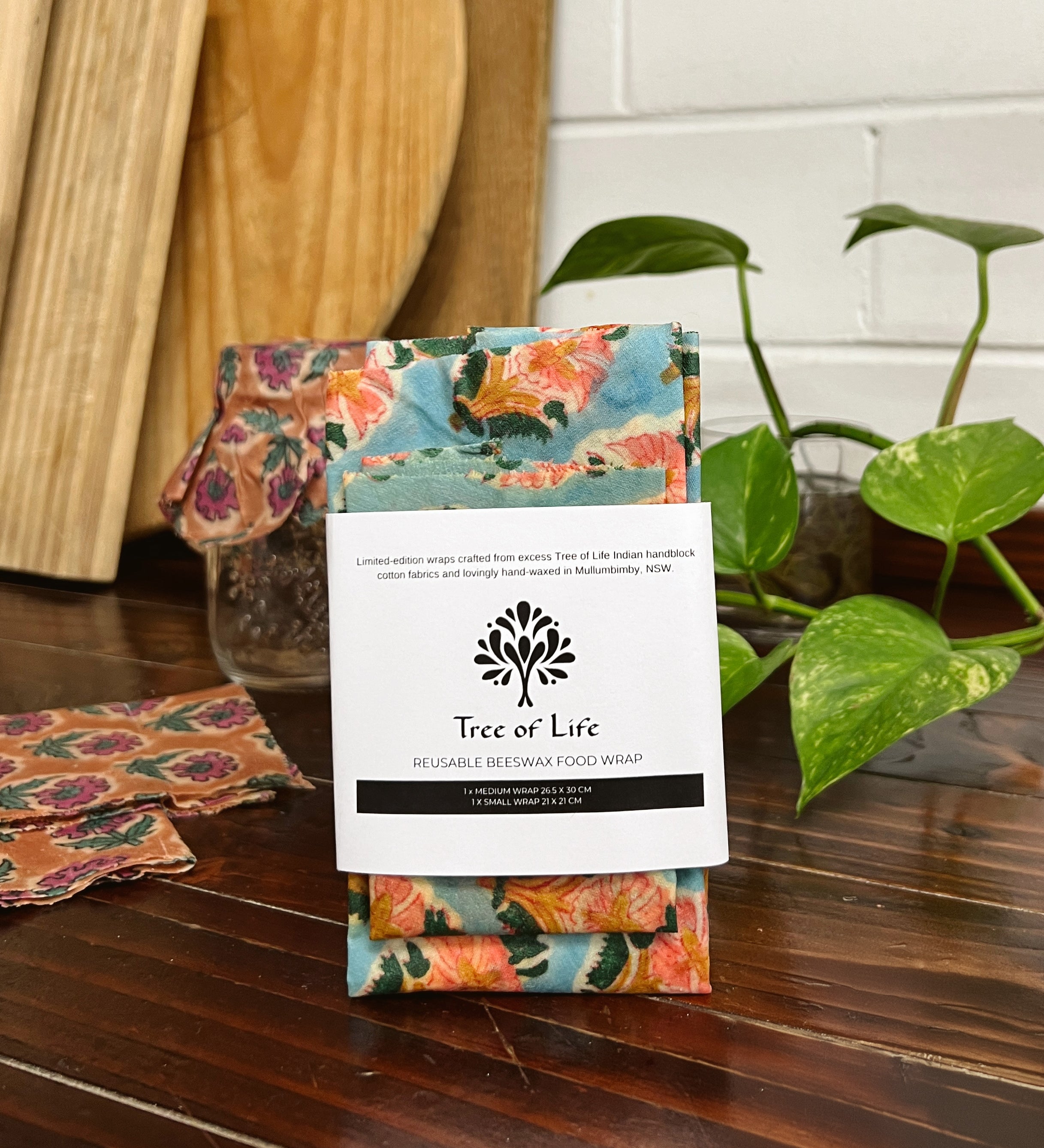 Introducing ~ Tree Of Life beeswax wraps 🐝✨