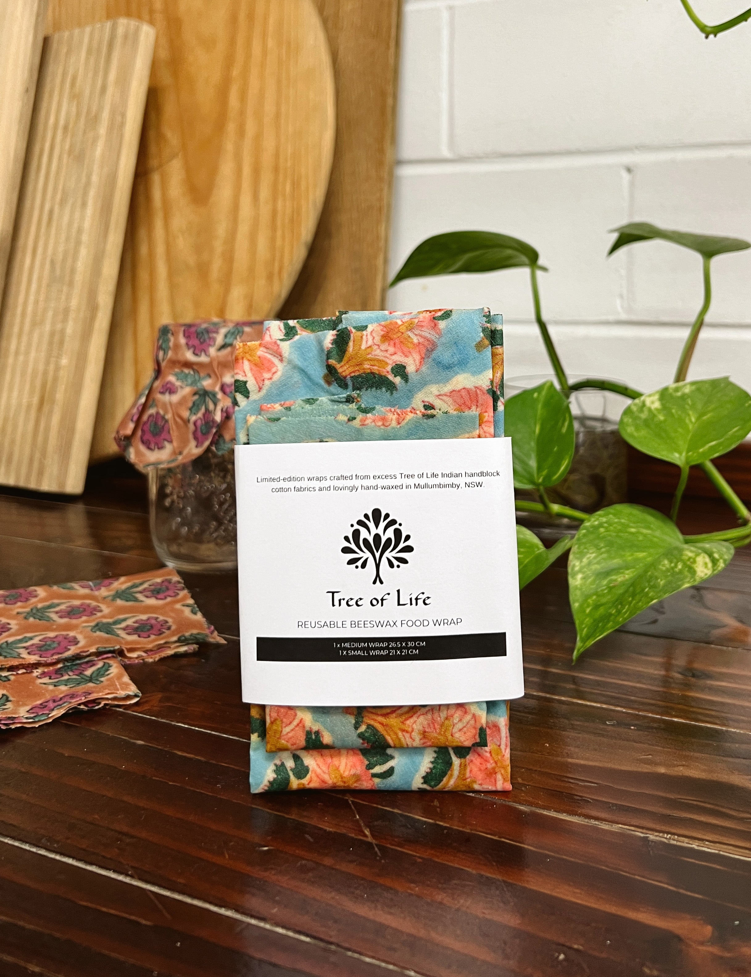 Introducing ~ Tree Of Life beeswax wraps 🐝✨