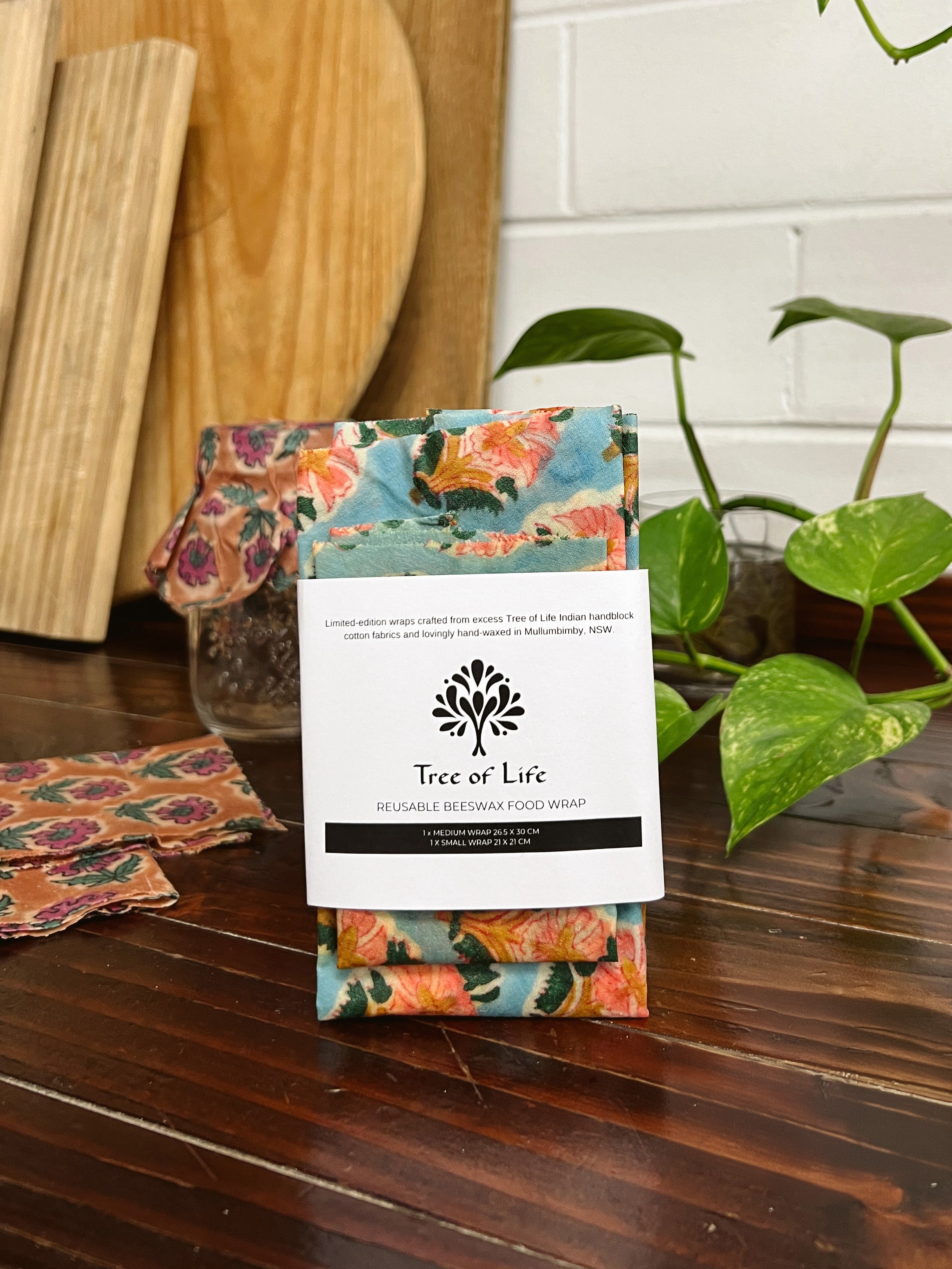 Introducing ~ Tree Of Life beeswax wraps 🐝✨