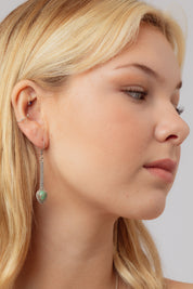 Tala Variscite Long Drop Studs