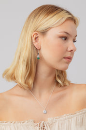Billie Green Onyx Drop Earrings