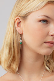 Billie Green Onyx Drop Earrings