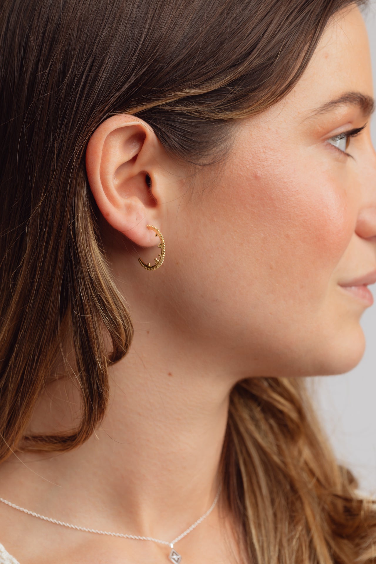 Tippia Gold Hoops