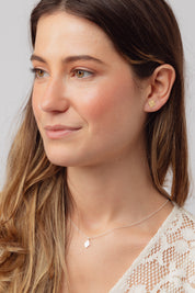 Maranth Gold Studs