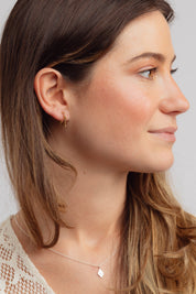 Kaeli Tribal Gold Hoops