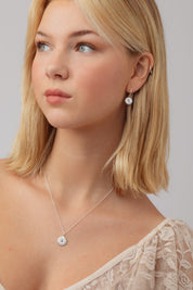 Elaria Amethyst Silver Necklace