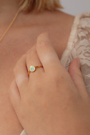 Ren Lotus Gold Ring