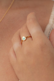 Ren Lotus Gold Ring