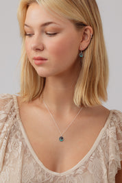 Navae Turquoise Silver Necklace