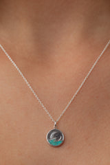 Navae Turquoise Silver Necklace