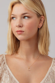 Orella Tria Amethyst Gold Studs