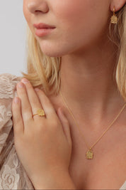Thendro Tree Gold Ring