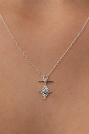 Aerith Rainbow Moonstone Silver Necklace