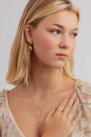 Waves Gold Necklace