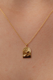 Waves Gold Necklace