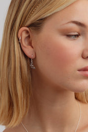 Farfalla Butterfly Silver Earrings