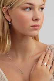 Lumi Star Silver Necklace