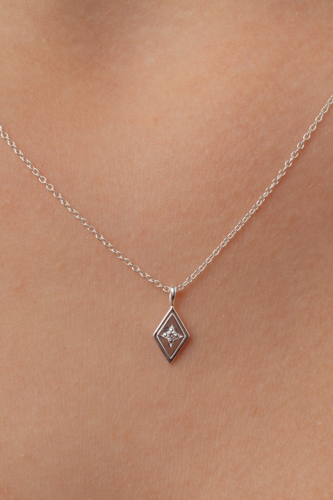 Lumi Star Silver Necklace