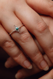 Aerith Turquoise Silver Ring