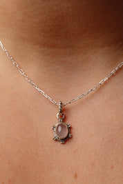 Miliana Rose Quartz Pendant