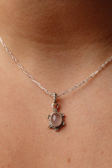 Miliana Rose Quartz Pendant