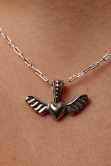 Winged Heart Pendant