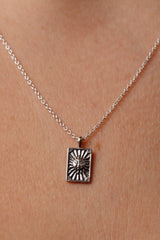 Noor Silver Necklace