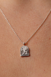 Waves Silver Necklace