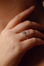 Ren Lotus Silver Ring
