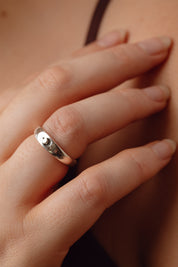 Tiny Crescent Moon Band
