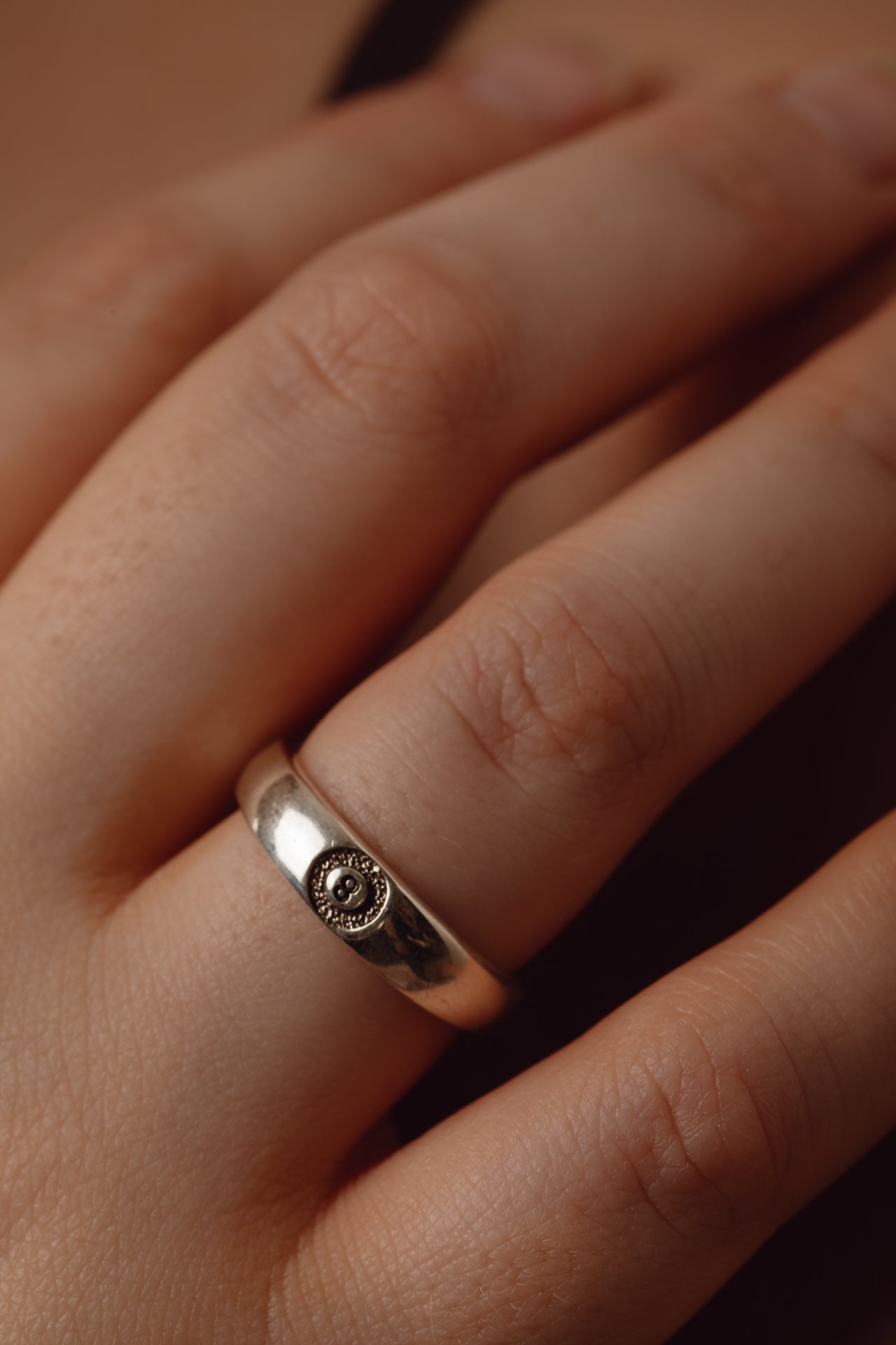 Eight Ball Ring