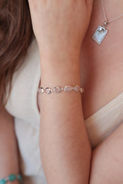 Okelo Rose Quartz Bracelet