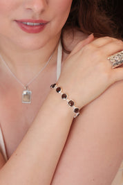 Dessar Smoky Quartz Bracelets