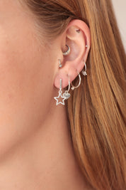 Starry Bar Studs