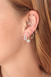 Hanging Flower Studs