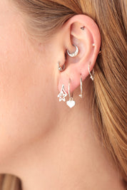 Hanging Flower Studs