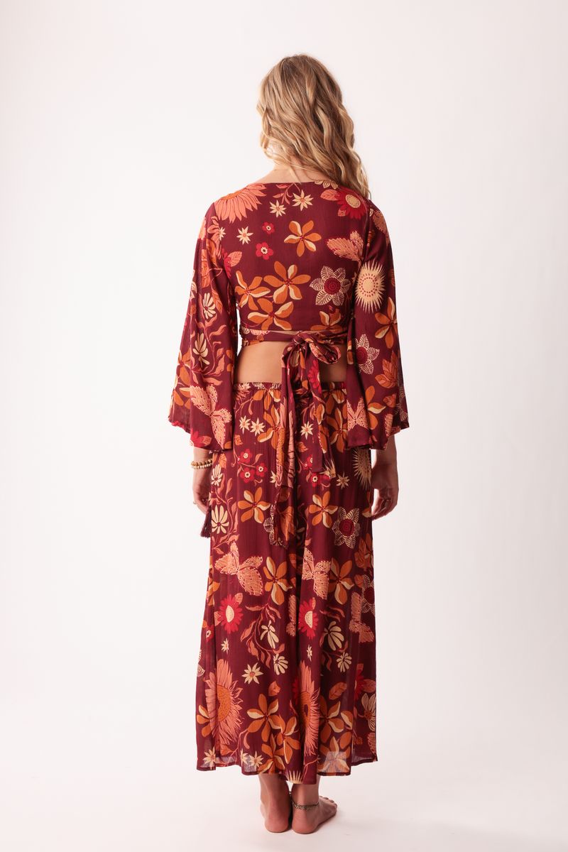 Lassi Wrap Top