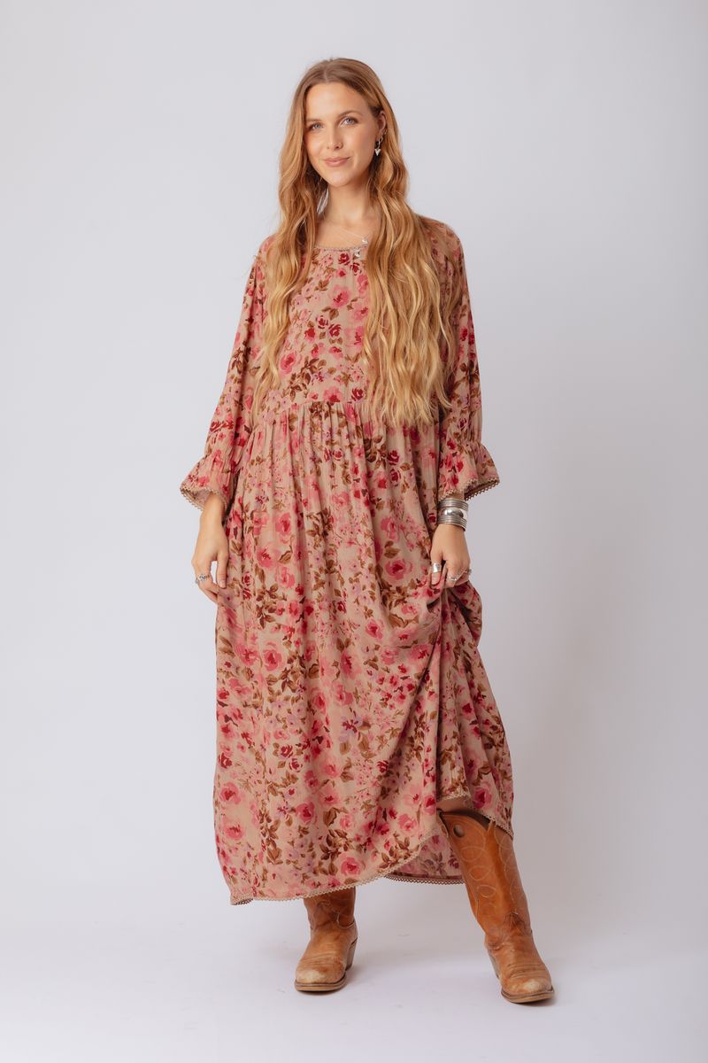 Scattered Flower Dress