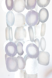 Silver Capiz Shell Windchime