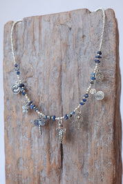 Verano Blue Stone Necklace
