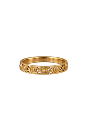 Gold Filigree Band