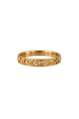 Gold Filigree Band