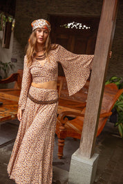 Sun Daisy Wrap Top