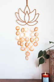 Lotus Capiz Shell Hanging