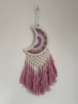 Moon Macrame Tassel Dreamcatcher