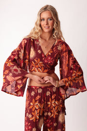 Lassi Wrap Top
