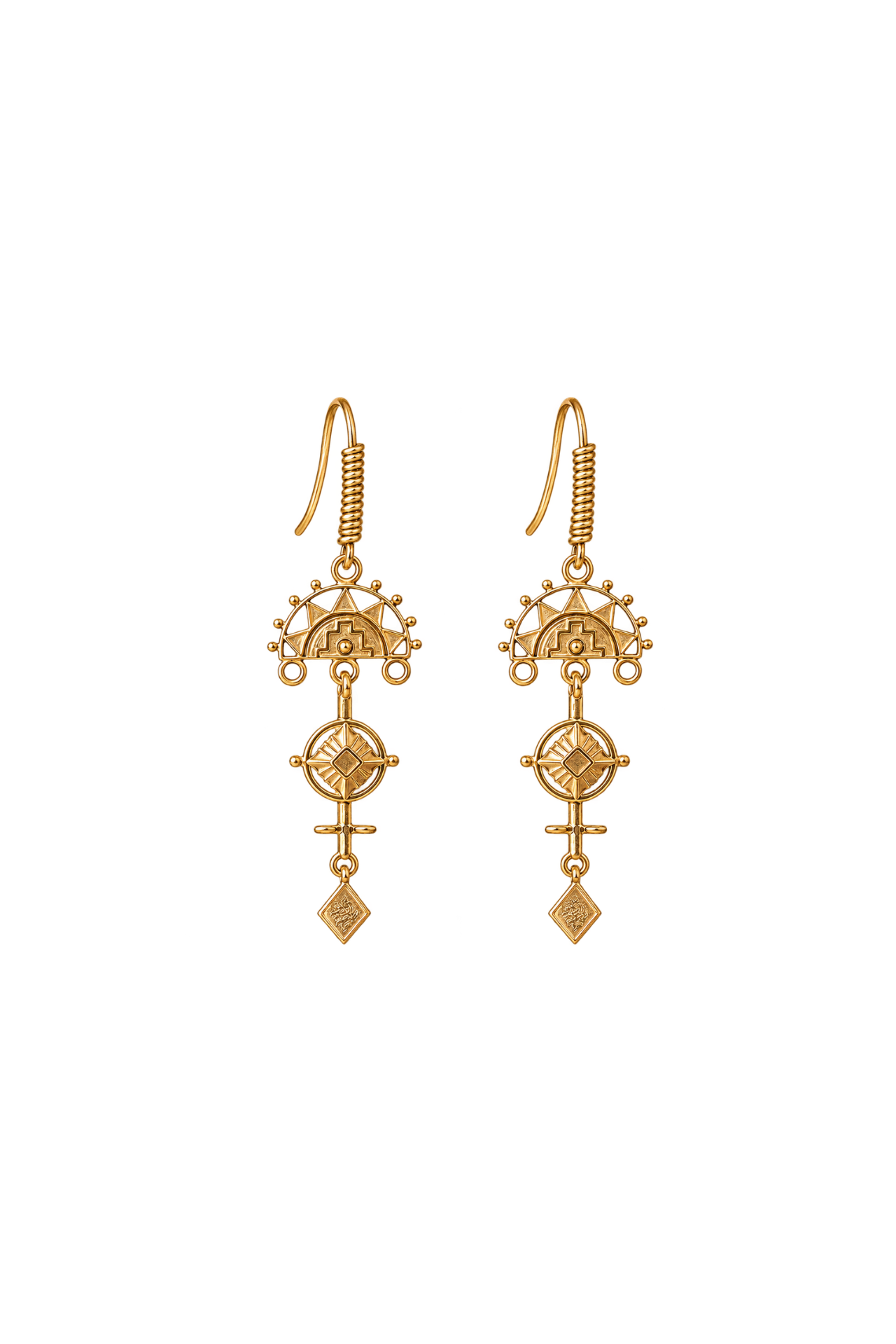Intricate Long Fine Drops